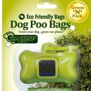 ECO-FRIENDLY BAGS DOG POO BAGS & DISPENSER